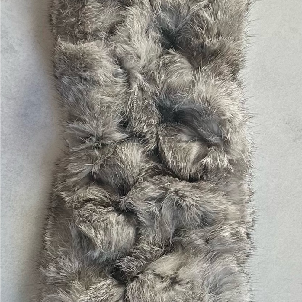 Valerie Stevens Luxurious Rabbit Fur Scarf